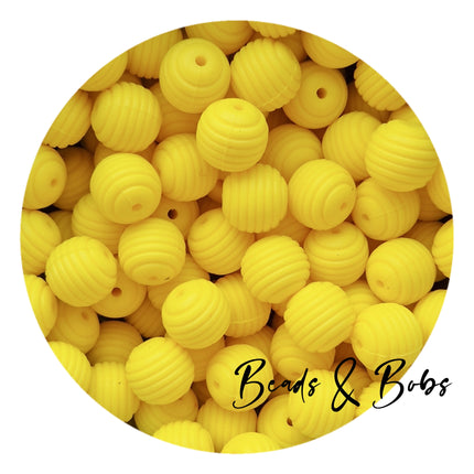 15mm SPIRAL Silicone Beads - 23 Colours