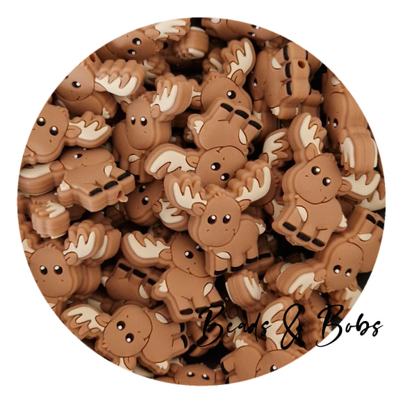 Silicone Moose Beads