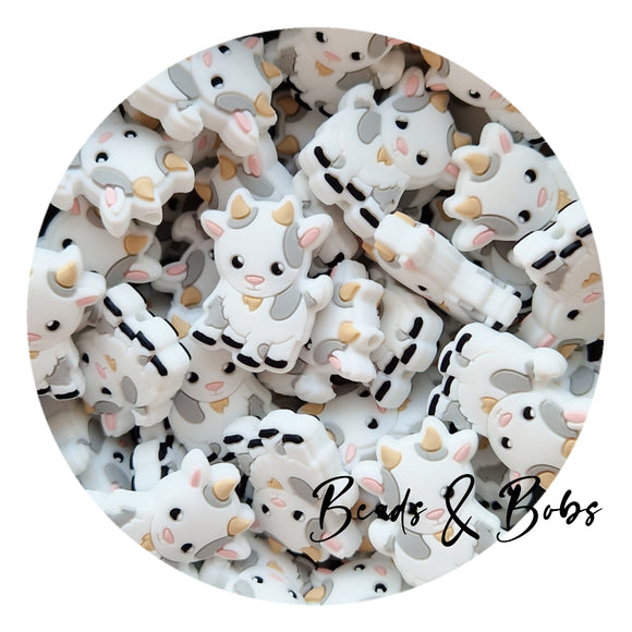 Silicone Little Goat Beads - 3 Colours