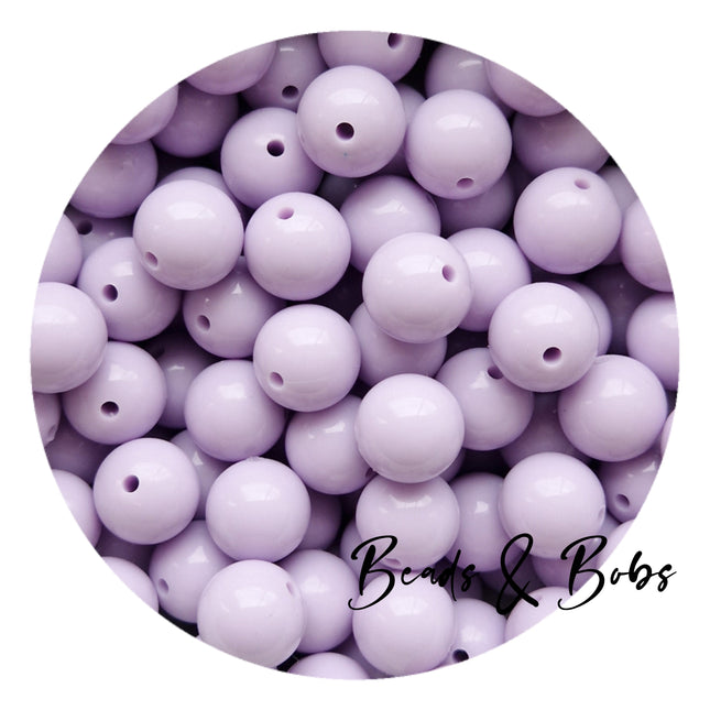 15mm Round Shiny Silicone Beads - 6 Colours