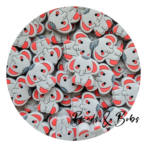 Silicone Baby Elephant Beads