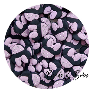 Silicone Minnie Beads - 7 Colours
