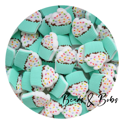 Silicone Cupcake Beads - 3 Colours