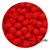 Silicone Tulip Flower Beads - 2 Colours