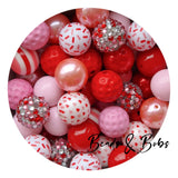 20mm Bubblegum Beads Mixes - 10 Colours