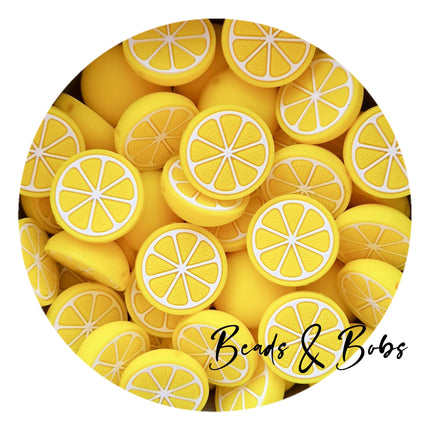 Silicone Citrus Beads - 3 Colours