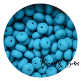 14mm Abacus Silicone Beads - 27 Colours