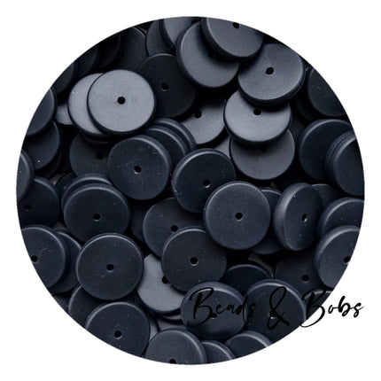 Silicone Disk Beads - 14 Colours
