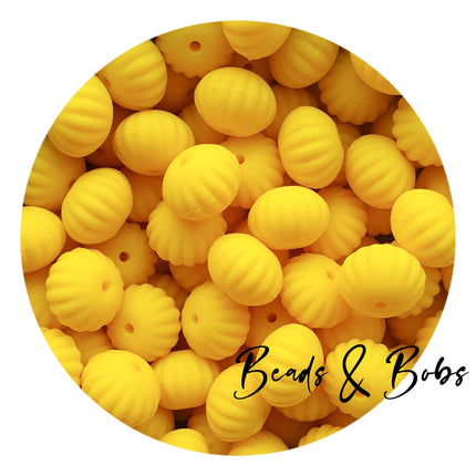 Silicone Scalloped Beads - 8 Colours