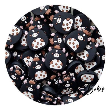 Silicone Mohawk Cow Beads - 2 Colours