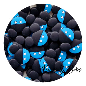 Silicone Mouse Beads - 2 Colours