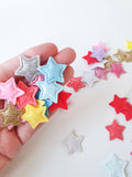 Padded Glitter Stars - 20 Pack