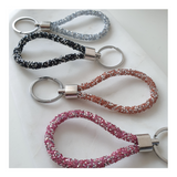 Crystal Rope Keychain - 4 Colours