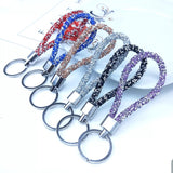 Crystal Rope Keychain - 4 Colours