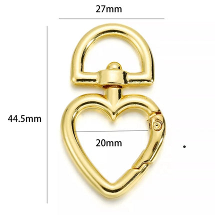 Heart Shape Lobster Clasp